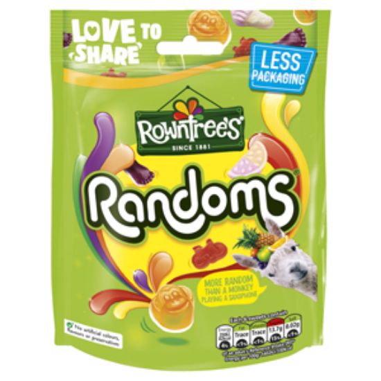 Picture of Pouch Rowntrees Randoms 150g x9